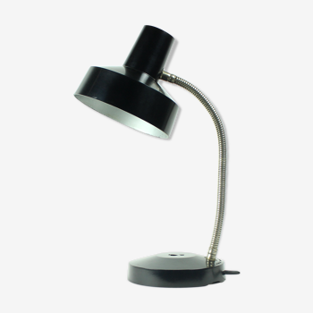 Lampe de table noire, Tchécoslovaquie, années 1970