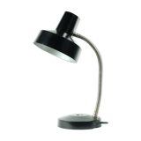 Table lamp in black bakelite and metal by Elektrosvit, Szechoslovakia, 1970