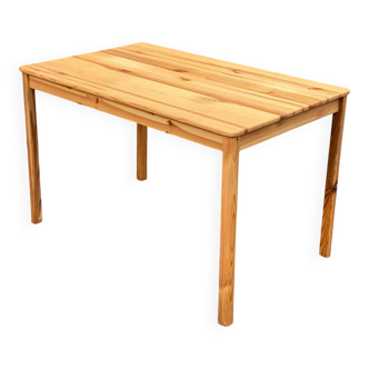 Scandinavian solid wood kitchen dining table for 4 people