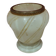 Vintage: small ball vase in natural stone and brass