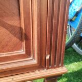 2 solid wood bedside tables