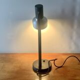 Vintage Wila desk lamp in black metal and aluminum
