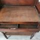 Dressing table extra furniture or small desk vintage wood twisted foot,