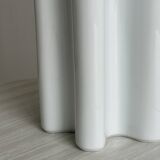 White porcelain vase