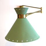 Articulated jib René Mathieu lamp