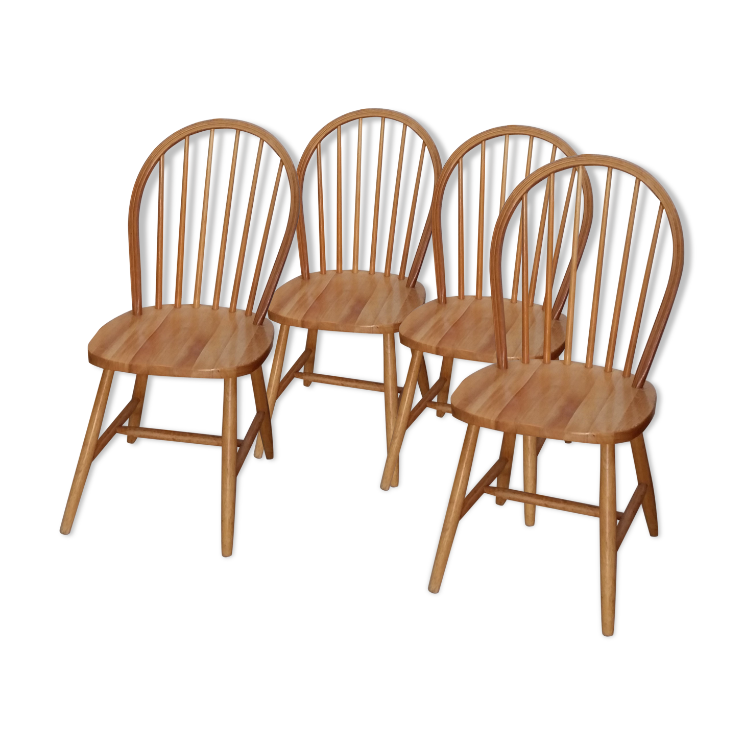 Lot of 4 Scandinavian chairs