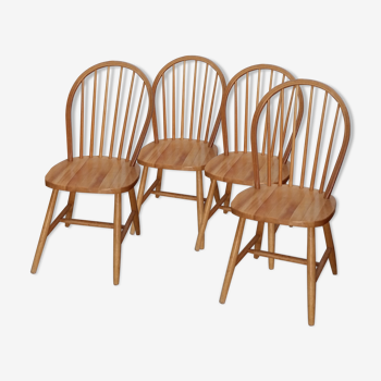Lot of 4 Scandinavian chairs