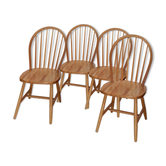 Lot de 4 chaises scandinaves