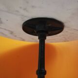 Table bistrot en marbre et fonte