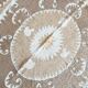 Vintage hand-embroidered tablecloth 150x155 cm