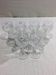 Baccarat – 9 white wine glasses in Baccarat Crystal