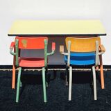Tubax school table. vintage 60s / 70s.