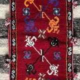 Large vintage Algerian Berber cushion