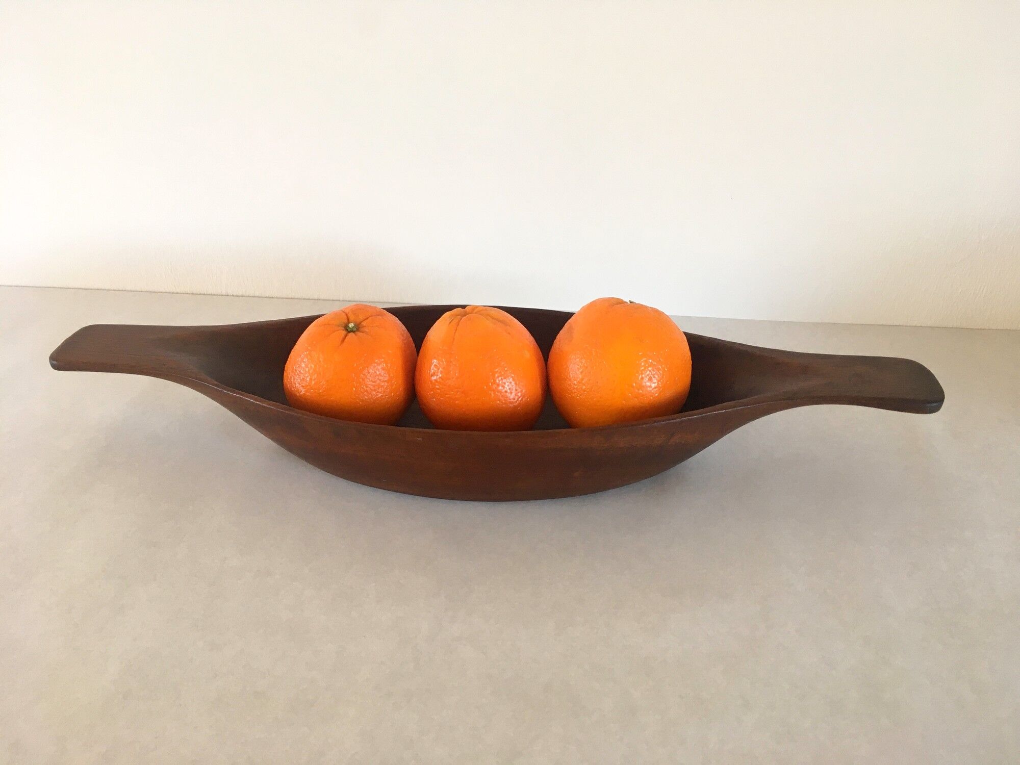 Vintage teak dish Ari Form Italy 60s