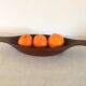 Vintage teak dish Ari Form Italy 60s