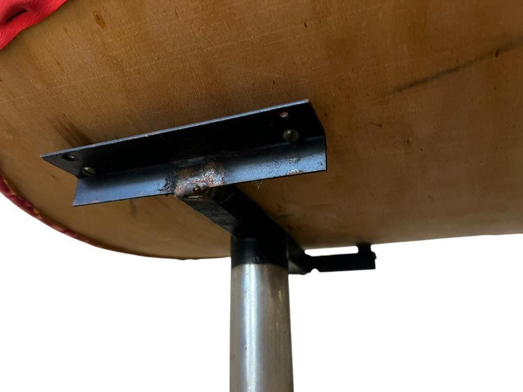 Vintage orange lounge armchair / children's chair