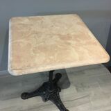 Marble tray bistro table
