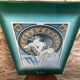 Old metal plate mucha the great masters litho art vintage decoration