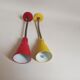 Pair of diabolo wall lamps 70s Marianne Hagberg