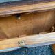 1950s Art Deco solid wood shelf with drawer
