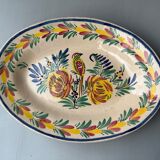 Quimper earthenware dish