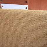 Danish sofa egg years free forms, vintage yellow