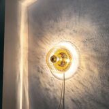 Glass wall lamp