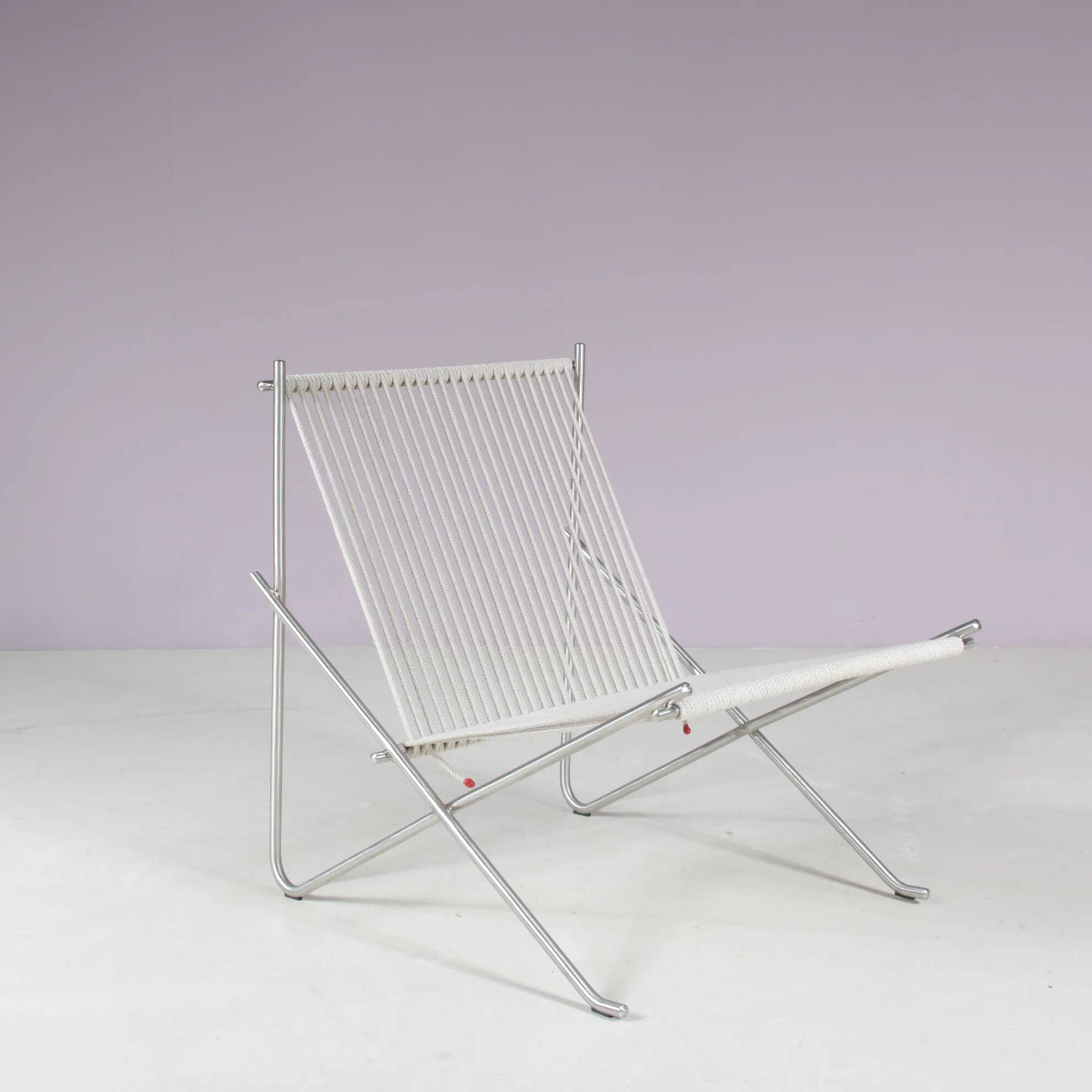 Fauteuil lounge « PK4 » de Poul Kjaerholm pour Fritz Hansen, Danemark 2020