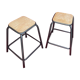 Paire de tabourets industriels