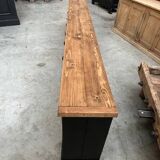 Old piece of furniture transformed into a TV stand