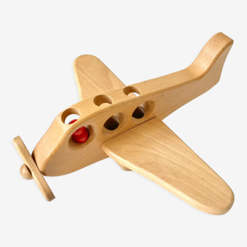 Avion en bois vintage