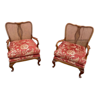Pair of armchairs Chippendale