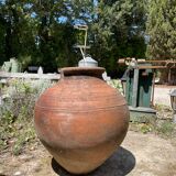 Terracotta pot jar