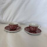 Tasses à café en porcelaine