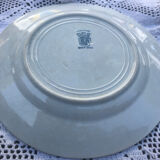 Assiette plate saint Amand et hamage, modèle Santiago