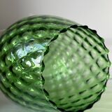 Large translucent green empoli vase
