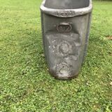 Old zinc bathtub