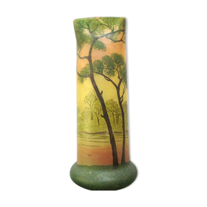 vase art nouveau, verre