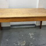 Old wooden administration table