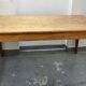 Table d'administration ancienne en bois
