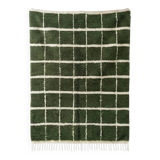 Green Berber rug 200x300 cm