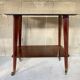 TV cabinet served with vintage wheels an60