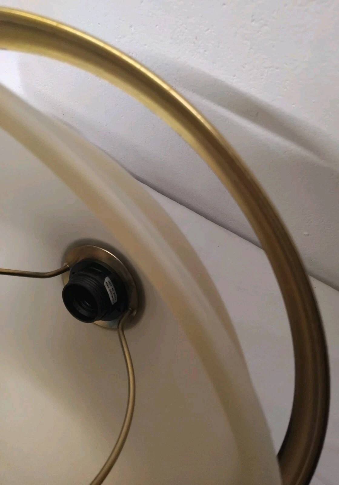 80s Vintage Adjustable Height Pull Cord Pendant Light