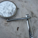 Barber mirror 2 sides and adjustable 33x39cm