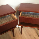 Set of 2 bedside tables