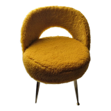 Mustard moumoute armchair