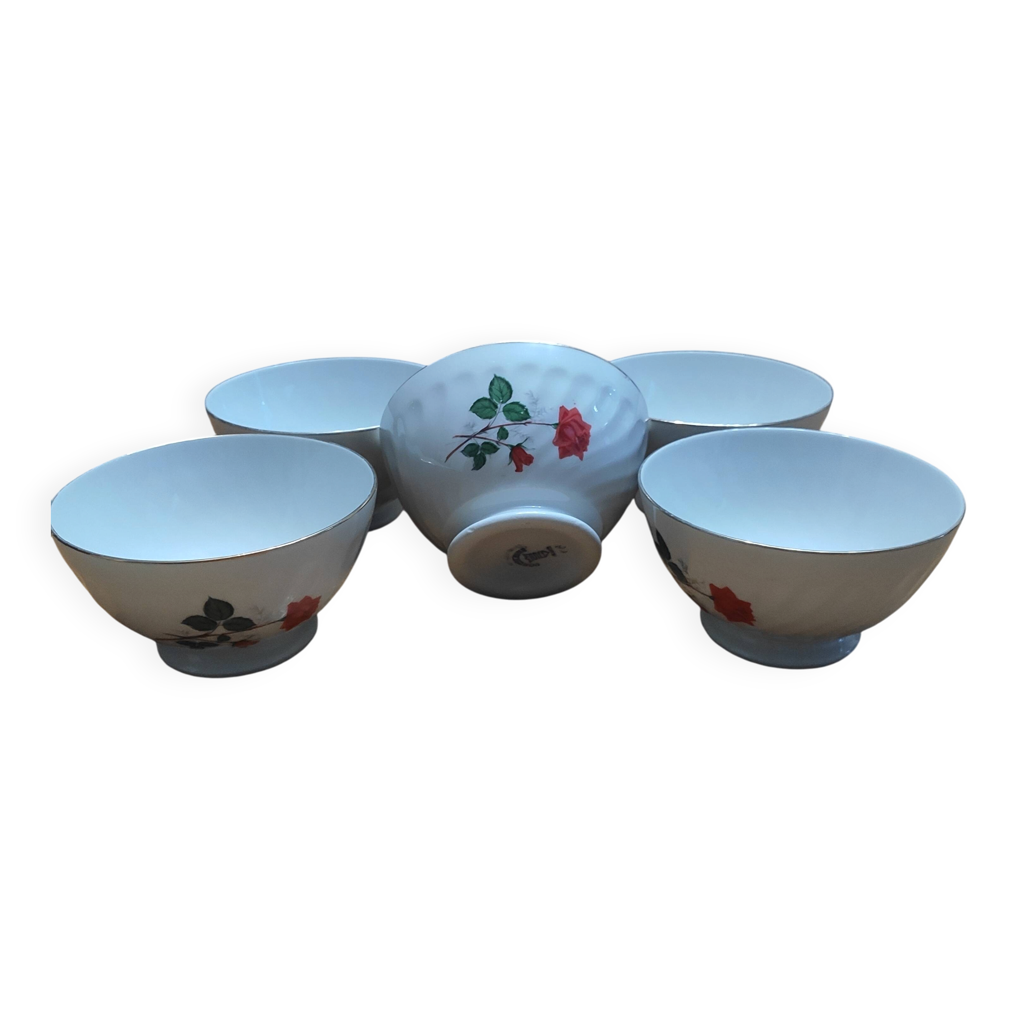 Old porcelain bowls