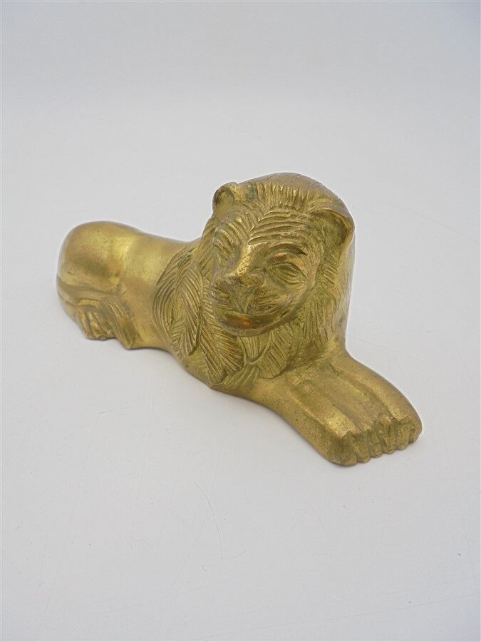 Brass lion