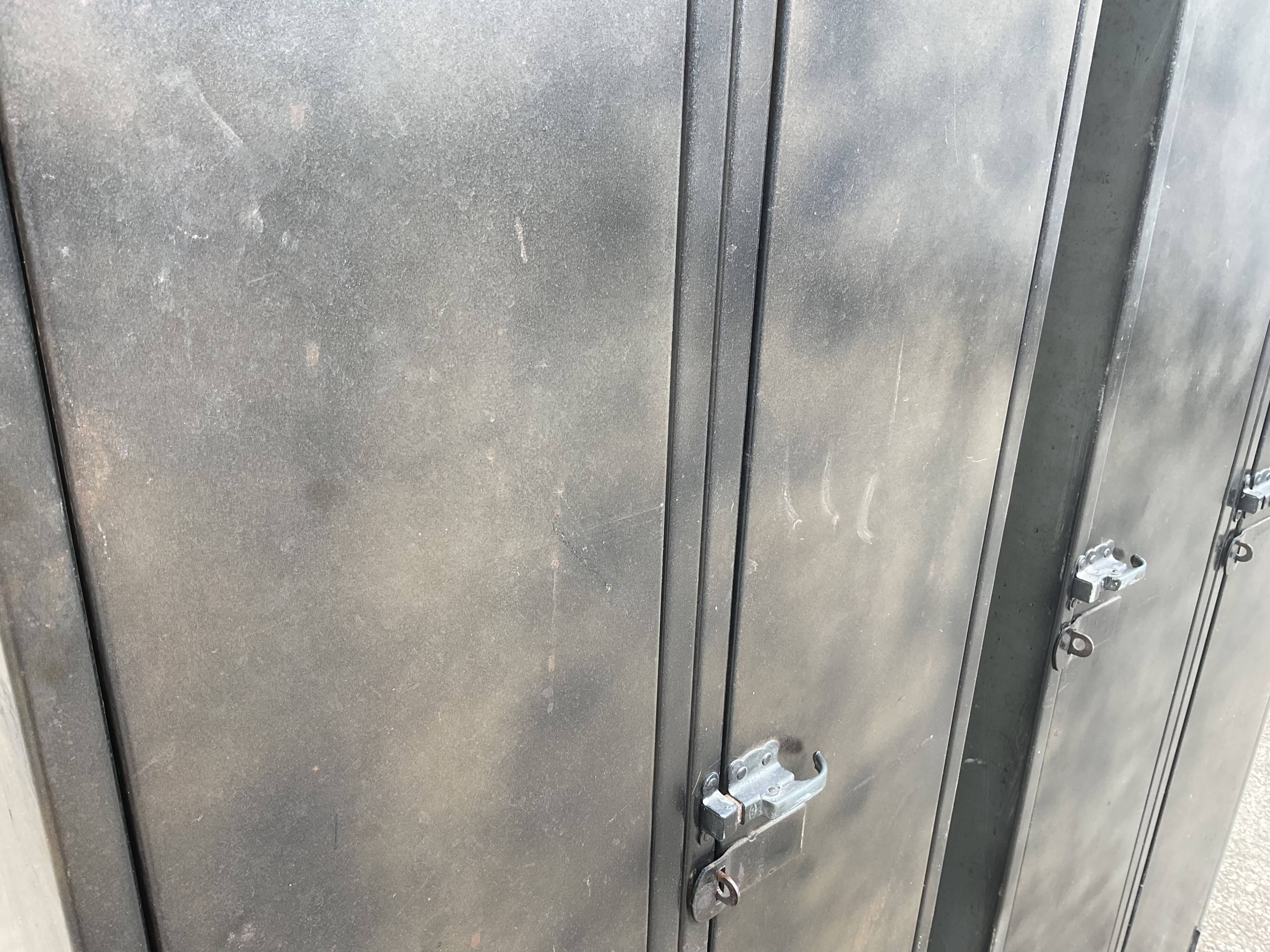 Metal cabinets
