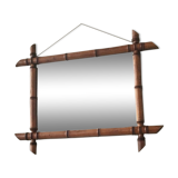 Bamboo frame mirror  60 years - 51x40cm